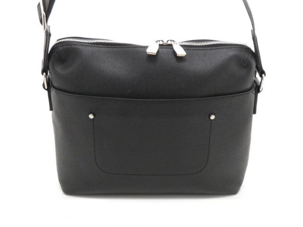 LOUIS VUITTON Bag Grigori Messenger Taiga Ardoise